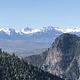 The San Juan Mountains are visible from areas of Curecanti