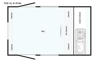 2019 nuCamp RV T@G XL 6-Wide RV rental photo 2