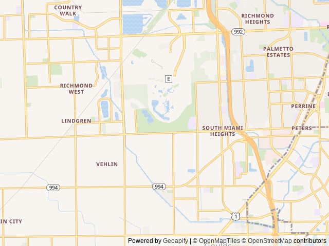 Map for Vegas 24.1 near Miami, FL
