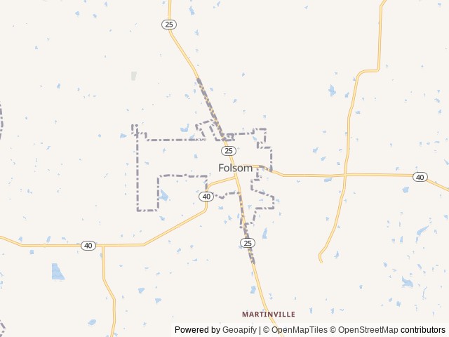 Map for 2021 Coachmen RV Spirit Ultra Lite 3379BH near Folsom, LA