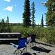 Campsite at Paxson Lake Campground