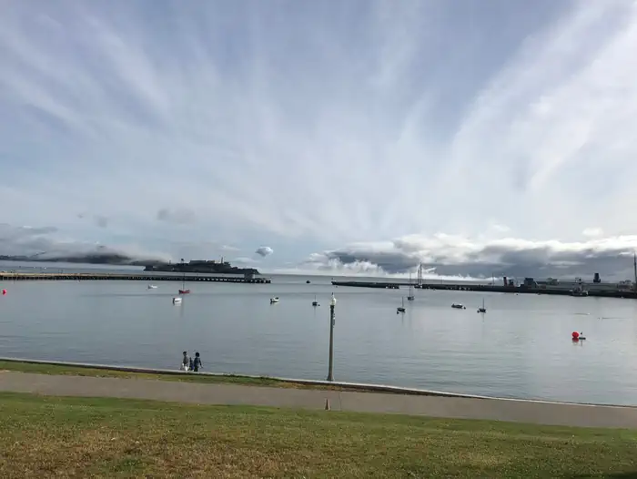 Aquatic Park Cove, Black Point Overnight Anchoring, Sailing Vessels Only (Auxiliary Engine Ok)