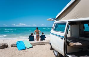 Hawaii Camper Van! Classic VW Pop-Top 5 minutes from Honolulu Airport on Oahu