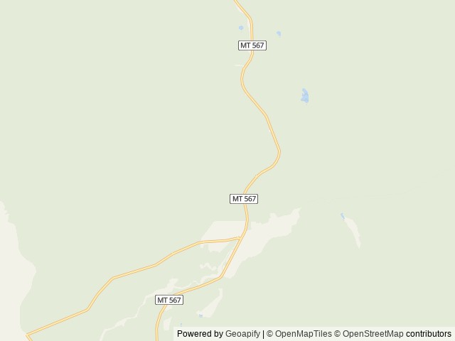 Map of Timberlane Campground location at Libby, MT, United States