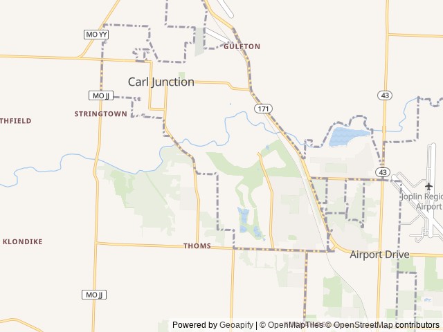Map for College 2 GO near Carl Junction, MO