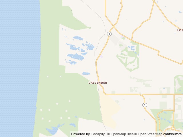Map for 2018 CrossRoads RV Sunset Trail Grand Reserve SS28BH near Arroyo Grande, CA