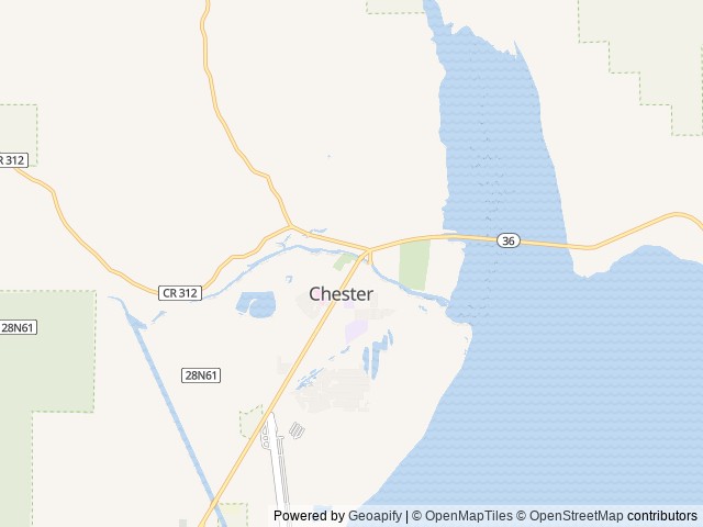 Map of Leisure RV Park location at Chester, CA, United States