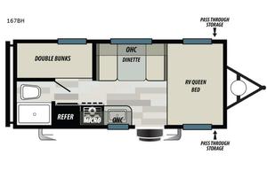Cozy, comfy travel trailer