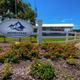 Clear photo of the property entrance sign and landscaped flower bed with Homestead branding — supports site identity and appears on the homepage as the entrance feature.