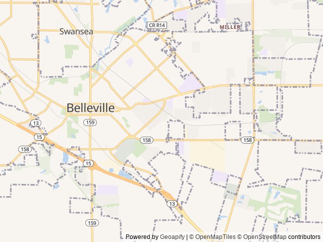 Map for 22 ft Springdale Mini 1800bh near Belleville, MO