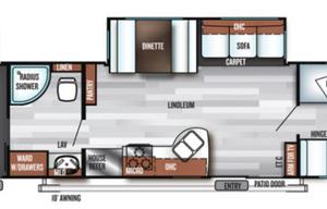 2018 Forest River RV Salem 36BHBS RV rental photo 2
