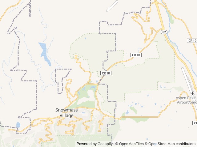Map for 2021 Winnebago Solis 59P near Snowmass Village, CO