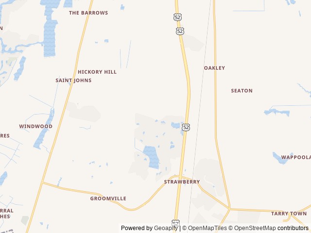 Map for 2020 Salem FSX 179DBK near Moncks Corner, GA