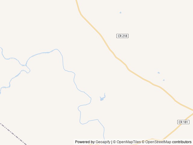 Map of The Cedars Ranch location at Wimberley, TX, United States