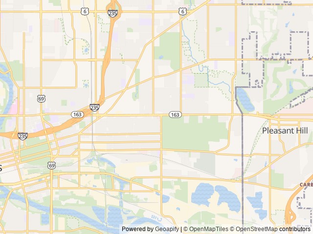 Map for 2022 Keystone RV Hideout 272BH near Des Moines, IA