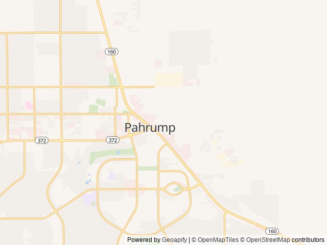 Map of Preferred RV Resort location at Pahrump, NV, United States