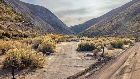 Death Valley Backcountry Roadside Camping