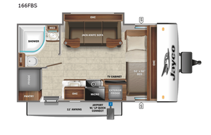 2022 Jayco Jay Feather Micro 166FBS