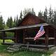 West Boulder Cabin Porch
