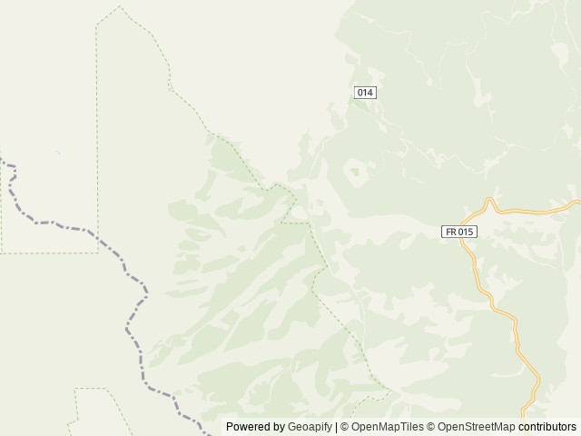 Map of Tinney Flat location at Payson, UT, United States