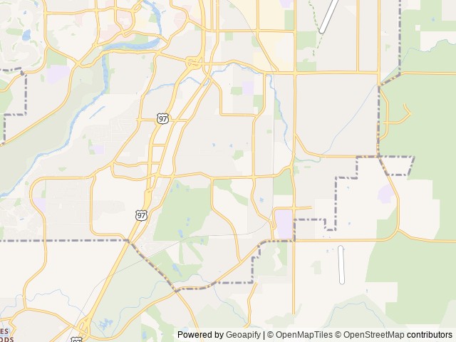 Map of Sun Outdoors Bend location at Bend, OR, United States