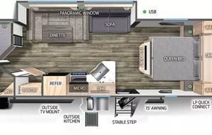 2024 Grey Wolf 26DBH Luxury Camper Experience