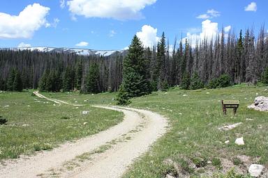 Little Brooklyn Lake Guard access road