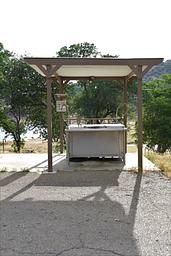 ISLAND PARK CAMPGROUND FISH CLEANING STATION