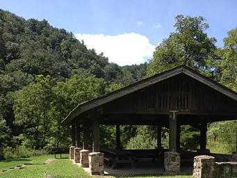 Raven Cliff Picnic Shelter