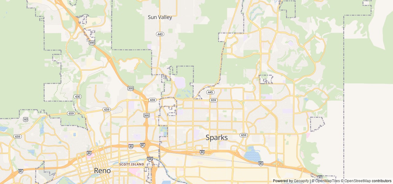 Map for Available for Burning Man!! Sleeps 8! near Sparks, CA