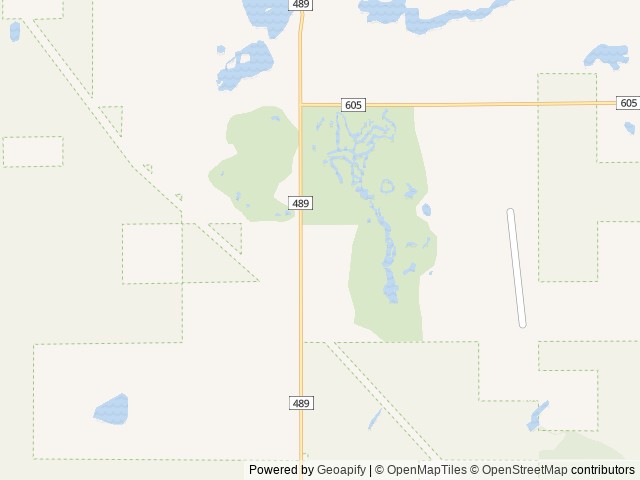 Map of Black Dog Base Camp location at Lewiston, MI, United States