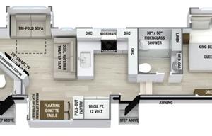New Beautiful 2026 Alliance 5th Wheel 2 Bedrooms 1.5 Baths