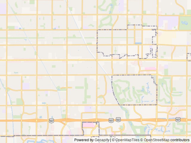 Map of Desert Vista RV Resort location at Mesa, AZ, United States