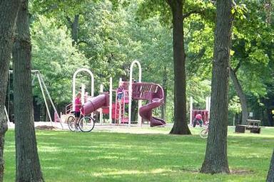 Thomson Causeway day use area playground.