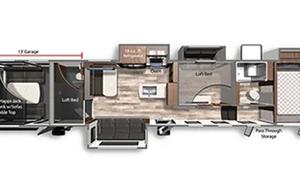 Spacious Toy Hauler • View Deck • Sleeps 10