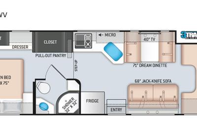 Brand New 2020 Thor Motor Coach Four Winds 31WV