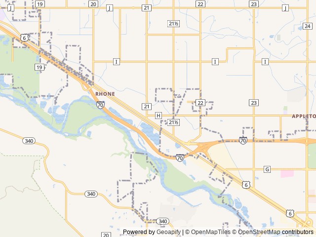Map for Gurdie The 2024 Adventurer near Fruita, UT