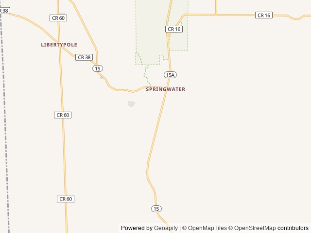 Map for 2021 Springdale 285TL near Springwater, NY