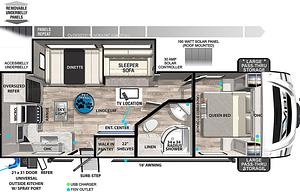 2021 Forest River RV Vibe 25RK