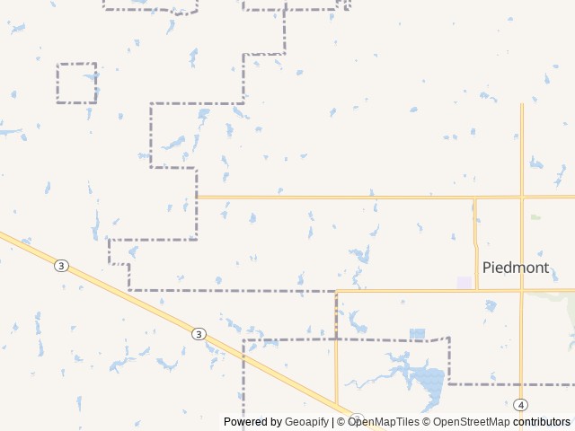 Map for 2015 Thor Motor Coach Outlaw 37LS TOY HAULER near Piedmont, OK
