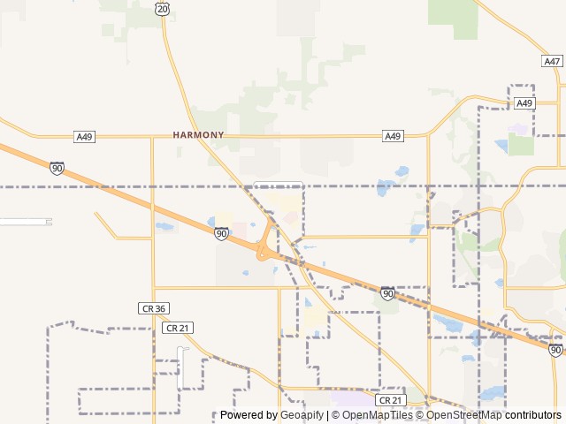 Map of Love's RV Hookup-Hampshire IL 763 location at Hampshire, IL, United States