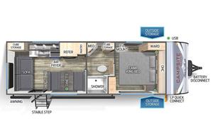 2025 Forest River Campsite Reserve 23SF