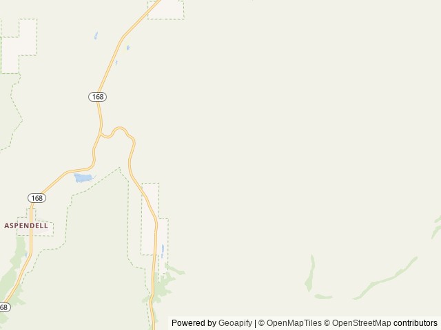 Map of Four Jeffrey location at Bishop, CA, United States