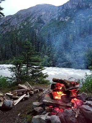 J01, Loop: AREA LAUGHTON GLACIER CABIN