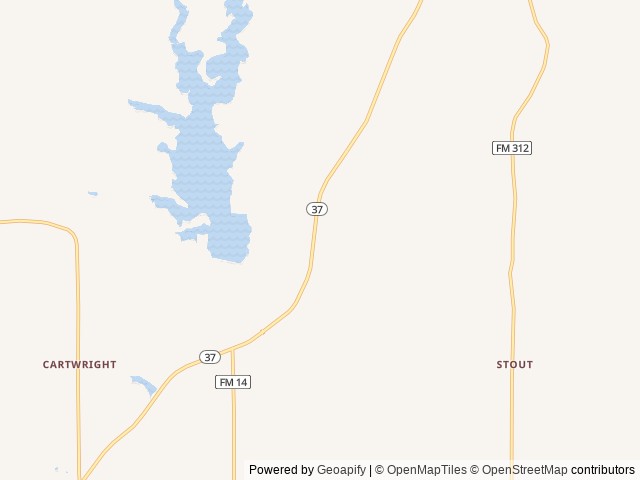 Map of Bigfoot's Hideaway location at Winnsboro, TX, United States