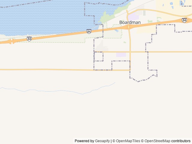 Map for 2023 Forest River RV Salem Cruise Lite 240BHXL near Boardman, OR