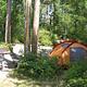 Signal Mountain Campground Tent in the Forest