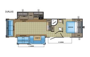 2017 Jayco White Hawk Rear Living - "2wo"