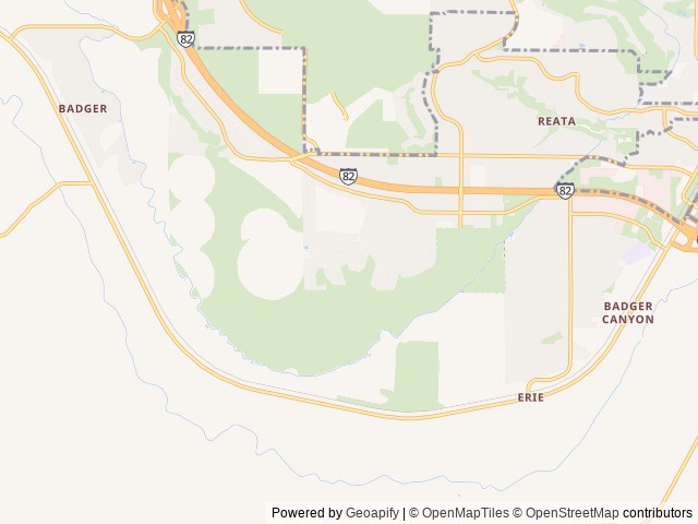 Map for Springdale Bunkhouse w/ Slide Out-Easy Tow near Kennewick, WA