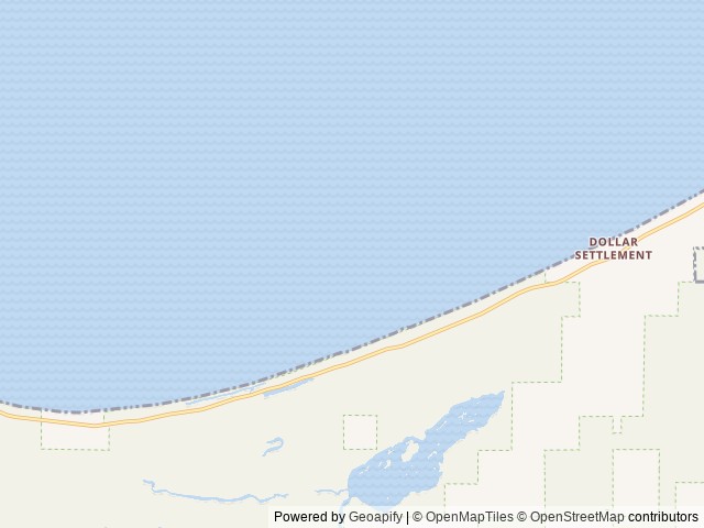 Map of Bay View (Hiawatha National Forest, MI) location at St. Ignace, MI, United States